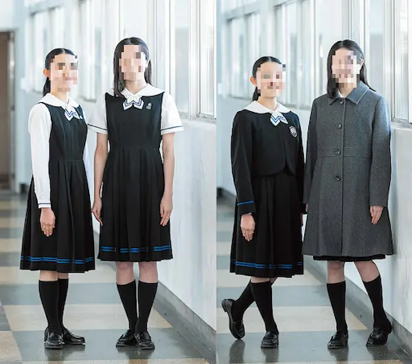 瀧野川女子学園高等学校の女子制服 