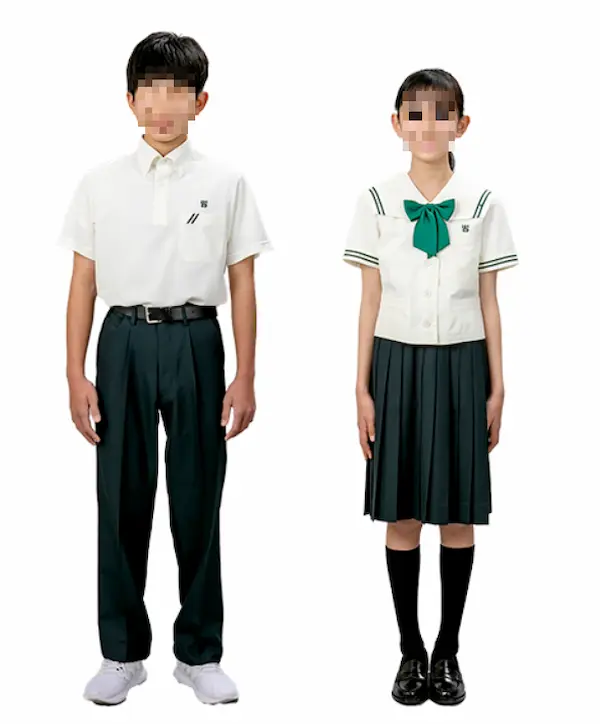 西南学院中学校　冬服